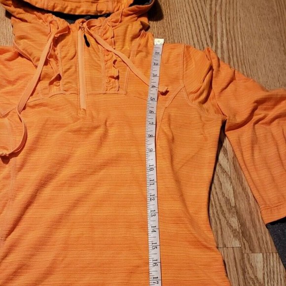MPG Modetta Performance Gear Women's Shirt Top Size: S/P Orange - Picture 5 of 14